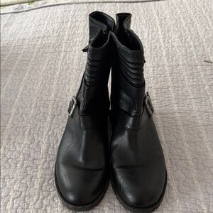 Naturalizer N5 Black Leather Women's Boots